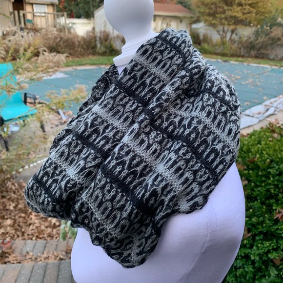 Cozy n Warm Infinity Knit Scarf - Picture 2 of 6